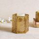 Aw21 Aliena Votive Holder Gold 14.5X14.5X14Cm 1372