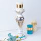 Ss22 Lina Candle Holder White,Blue 11.2X11.2X31Xcm Cl7461-12-Ca-195680