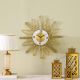 Stolpa Sunflower Wall Clock Gold 60X4.5X60CM