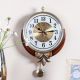 Pease Antique Pendulum Wall Clock Brown 36.5X7X58CM