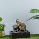 Stalaca Elephant Fountain W/Rolling Ball,Colored Light And Pump, 29X21X28Cm 7201140L