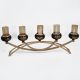 Seletti 5Pk Candle Holder Gold 62X8X17Cm 5512Gb