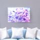 Lorena Purple Blue Flowers Canvas 60X90X2CM M1008-21006