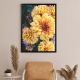 Aw21 Gallery Blooming Yellow Flowers Framed Art 53X73X2.2Cm 023-21014