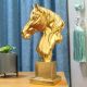 Lori Horse Head Gold 19.5X14.5X38.5CM