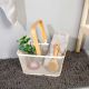 Ss22 Oliver Storage Basket With Bamboo Handle Khaki 30 X 22 X 14 Hcm Cb19154-004