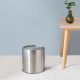 Ss22 Falcon 6L Swing Dustbin S/S Matte Finish Silver 20.5 X 25.5 Hcm Sk13092A-002
