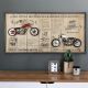 Stolpa Harley Davidson Decorative Wall Clock