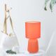 Aw21 Elaine Ceramic Table Lamp Orange 13×26.5Cm
