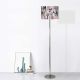 Aw21 Buda Metal Floor Lamp Chrome+Letter 34×H139.5Cm
