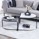 Hedge Coffee Table - White / Black