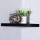 Triangle Corner Shelf 35X35X3.8 - Gloss Black