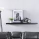 Elizabeth Floating Shelf-A 60Lx 20Dx5H - Black