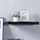 Elizabeth Floating Shelf-A 120Hx 20Dx5H - Black