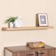 Manhattan PVC Floating Wall Shelf - 90x23x3.8 cm