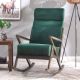 Rocket Rocking Accent Chair - Emerald
