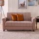 Monde 2-Seater Fabric Sofa