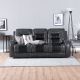Thessaly 3-Seater Faux Leather Recliner