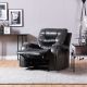 Thessaly 1-Seater Faux Leather Glider Recliner