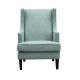 Zendee Fabric Accent Chair - Sea Green