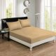 Danube Choice Fitted Sheet Set Fitted-180X200+30Cm Pillowcase- 50X75+15Cm+5Cm Flange Beige