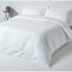 Danube Essentials Duvet Cover Set Duvet Cover-230X220Cm Pillowcase- 50X75+15Cm+5Cm Flange White