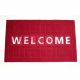 Atlas Welcome Steel Integrated Door Mat Maroon 45 X 75 Cm
