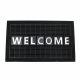 Atlas Welcome Steel Integrated Door Mat Black 45 X 75 Cm