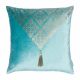 Edria Viscose Velvet with Metallic Foil Printed Filled Cushion 45X45CM 
  6148621 Gold