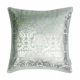 Edria Viscose Velvet Metallic Foil Printed Filled Cushion 45X45CM 
  6148721 Pictachio