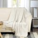 Takisha Woven Cotton Throw Ivory,Natural 127X154Cm Ke 16