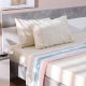 Shoreline Gingham 3-Piece Super King Fitted Sheet Set -Grey