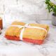 Basics 2-Piece Bath Towel Set 70x140 Cm Rust and Yellow