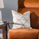 Deco Embroidered Cushion Cover 45X45 Cm Off White