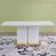 Annaliza 6 Seater Dining Table - White