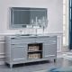 Melviz Buffet with Mirror-Metallic Silver