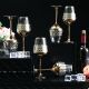 Allegra 6-Piece Premium Wine Glass Set Gold 350 ml