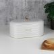 Adrian Bread Box Beige 33.7X18X17HCM