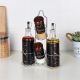 Adrian Set of 4 Condiment Jar Black OV:2x400ml SP:2x150ml
