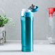 Fissman Stainless Steel Double Wall Vacuum Travel Mug Blue 450ml
