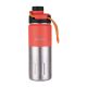 Santeco Double Wall Stainless Steel Vacuum Sports Bottle Red Ochre 500 Ml