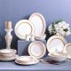 Larisa 29-Piece New Bone China Dinner Set -Serve 6