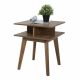 Hansel End Table-Brown