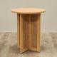 Hermano End Table - Natural Wood