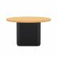 Norland Coffee Table - Natural Oak / Black