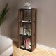 Cairo Display Cabinet - Walnut / Black