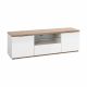 Panther Tv Unit - Artisan Oak / Hg White